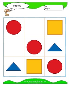 Sudoku Çocuk Bulmacaları